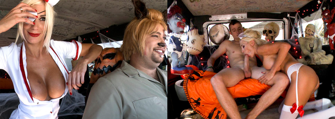 Trick Or Treat BITCHES! Bang Bus